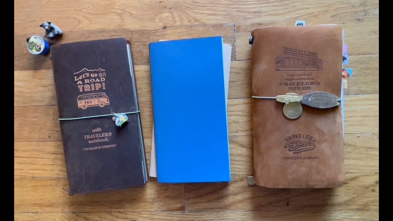Let's Chat Hobonichi's 2026 Free Gift Tiny Robot and Traveler's Notebook (TN vs SI N1)