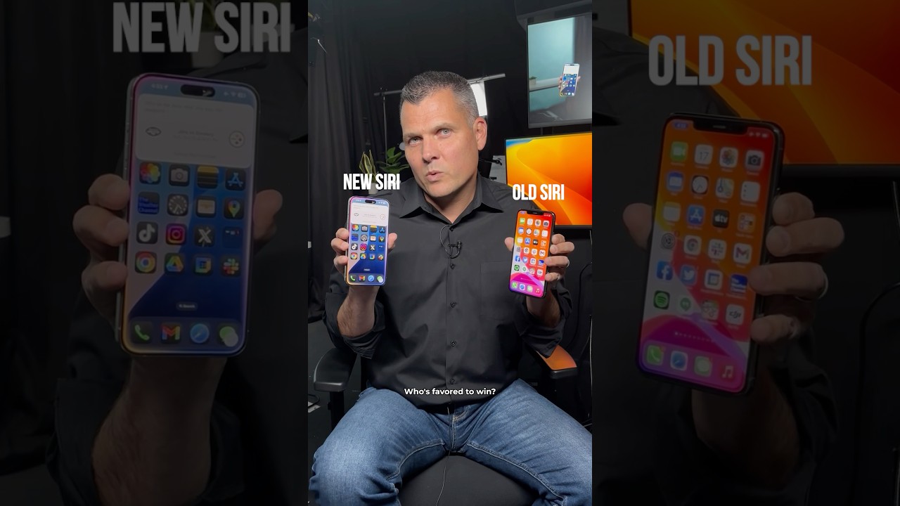 &ldquo;NEW&rdquo; Siri vs. OLD Siri: Surprising Direct Comparison! #siri #appleintelligence #ios18