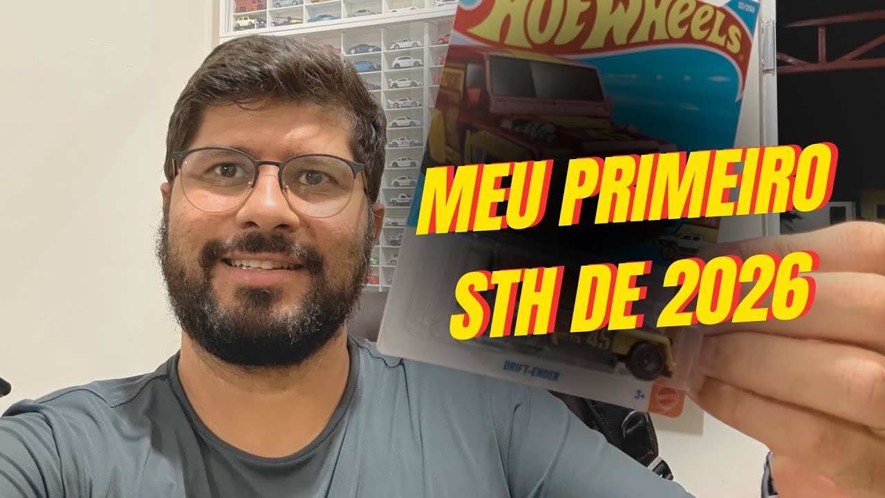 ENCONTREI! Primeiro Super Treasure Hunt de 2026 | Caçada Hot Wheels