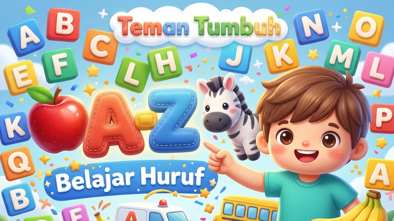 Mengenal Huruf A-Z dengan cara Seru!