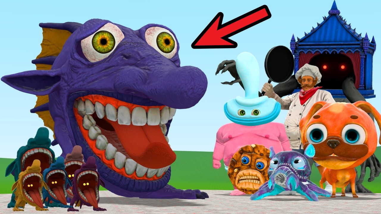 NEW BITESIZER FROM DARK PALS VS ALL DARK PALS: THE 1ST FLOOR MONSTERS In Garry's Mod