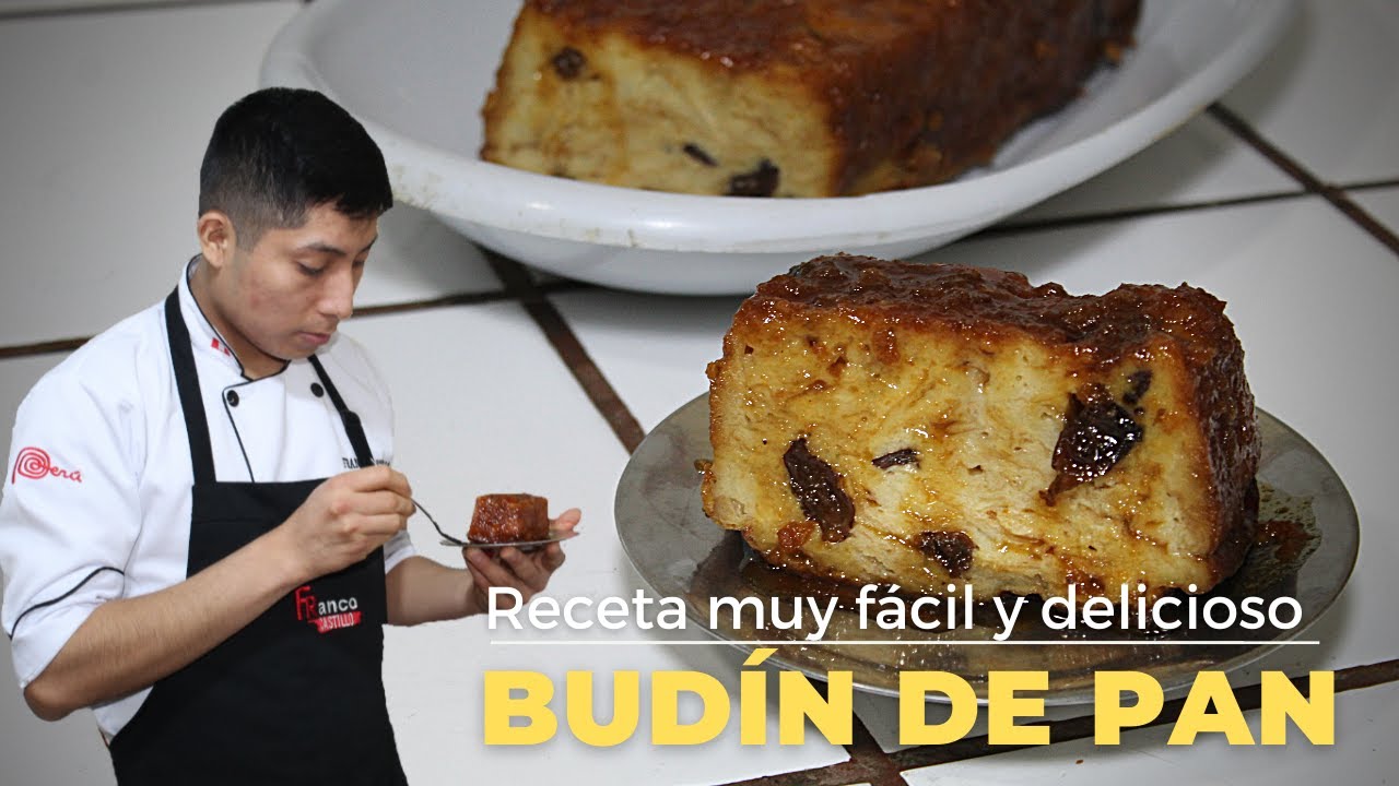 como preparar BUDIN DE PAN