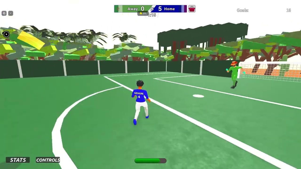 Playing Realistic street soccer With Omar