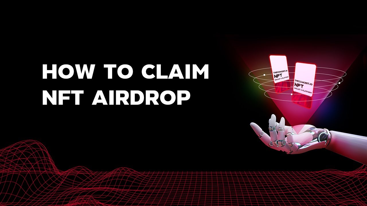 How to claim an NFT Airdrop on The Concert IO