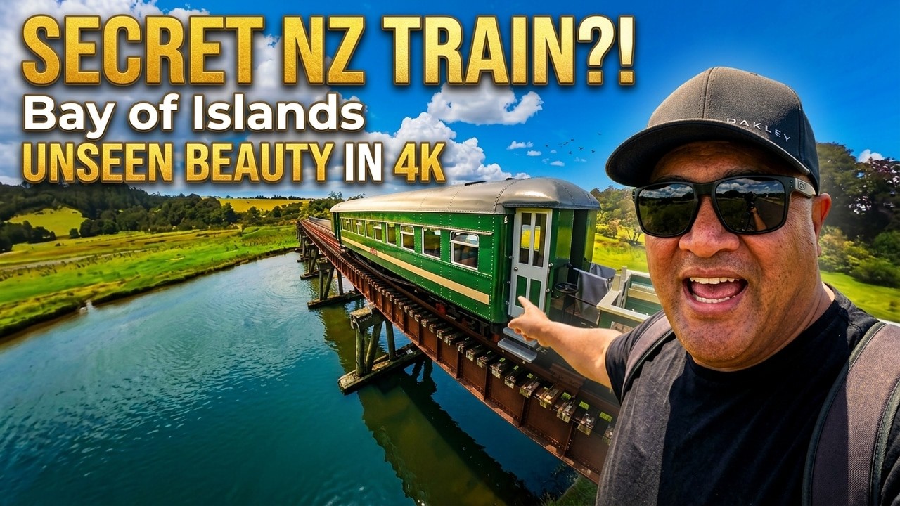 Bay of Islands Train in 4K | Pure New Zealand Beauty