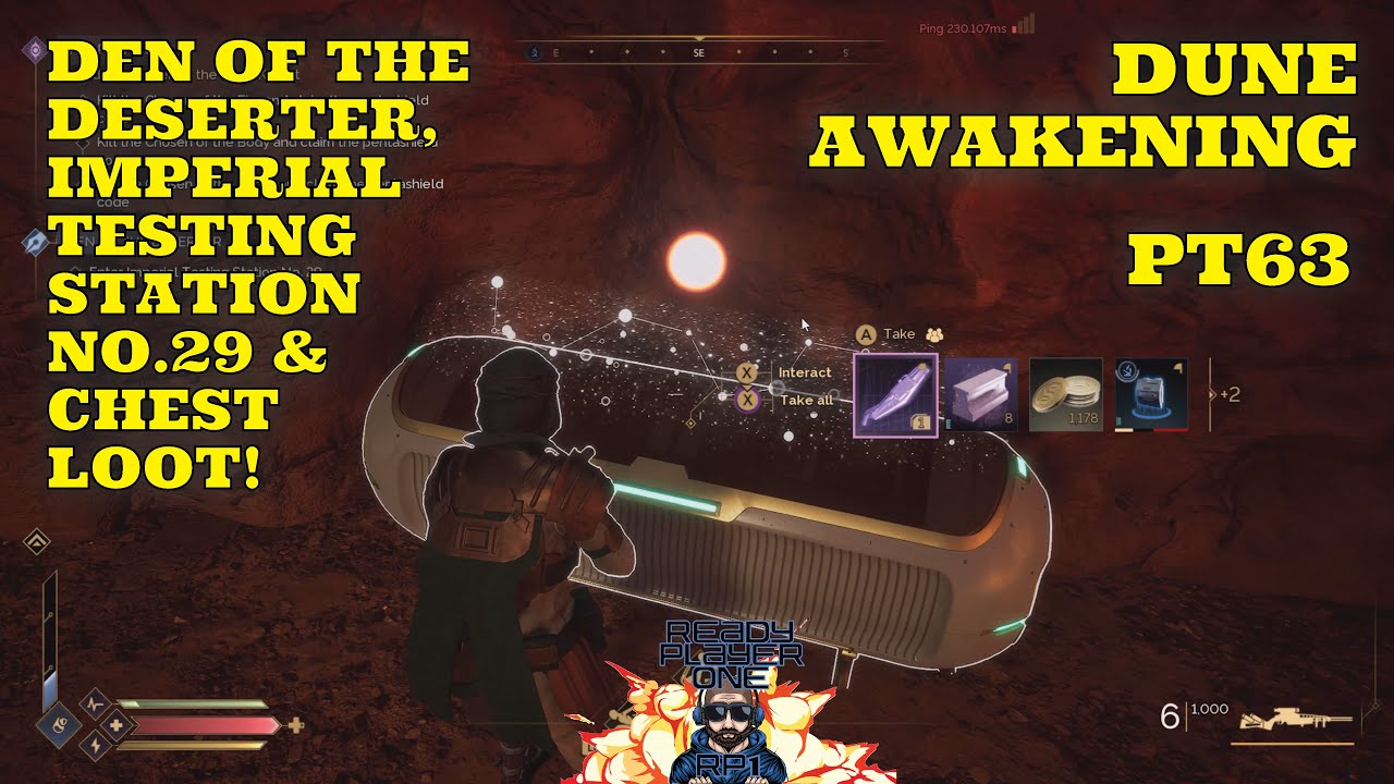 Dune - Awakening - Pt63 -Den Of The Deserter & Imperial Testing Station No.29 & Loot!#readyplayerone