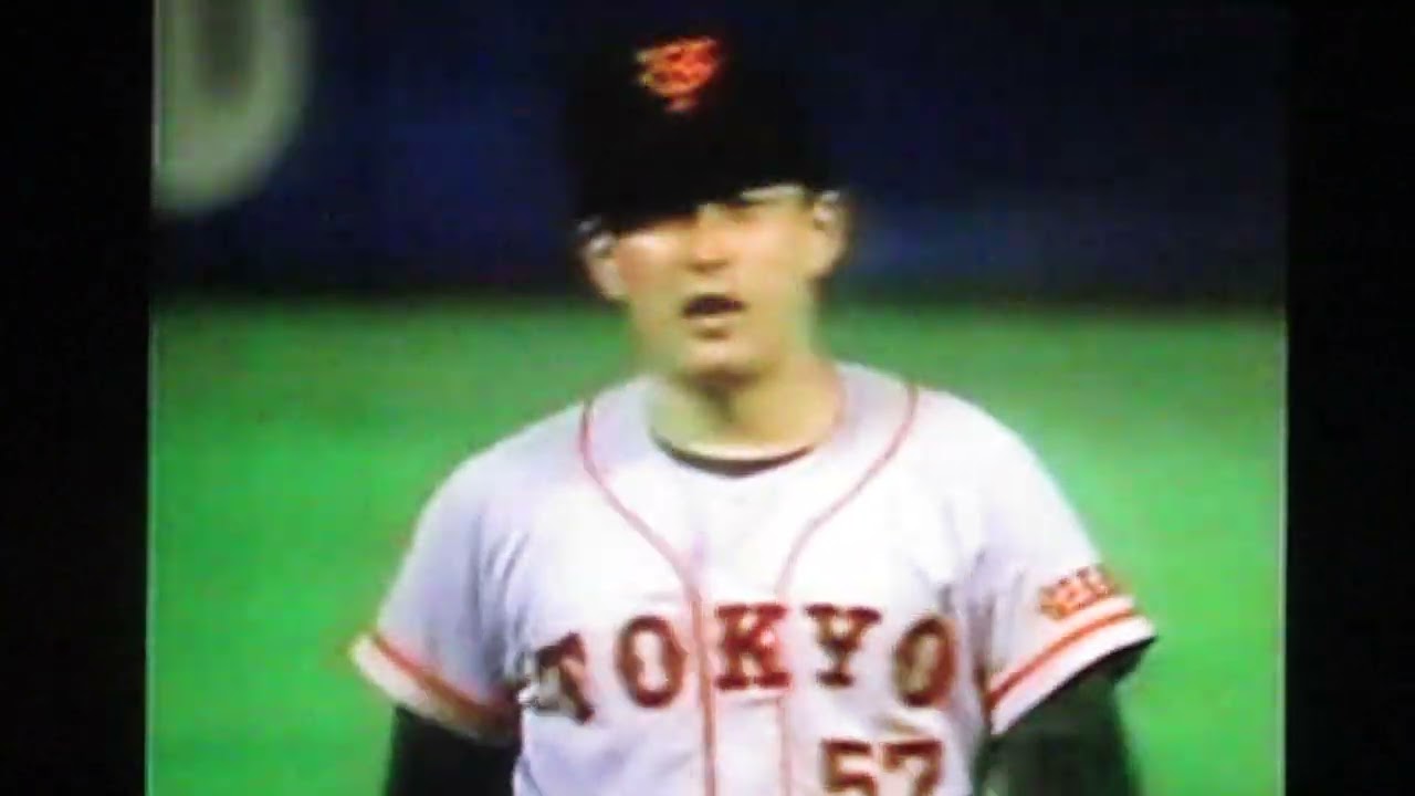 1993中日ドラゴンズ鹿島忠VS読売ジャイアンツ門奈哲寛　木村龍治　ナゴヤ球場　大豊泰昭　種田仁　パウエル　落合博満　杉山直樹