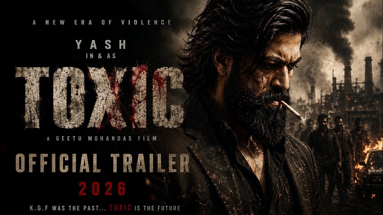 🔥 TOXIC &ndash; Official Concept Trailer (2026) | Yash | A New Era of Violence