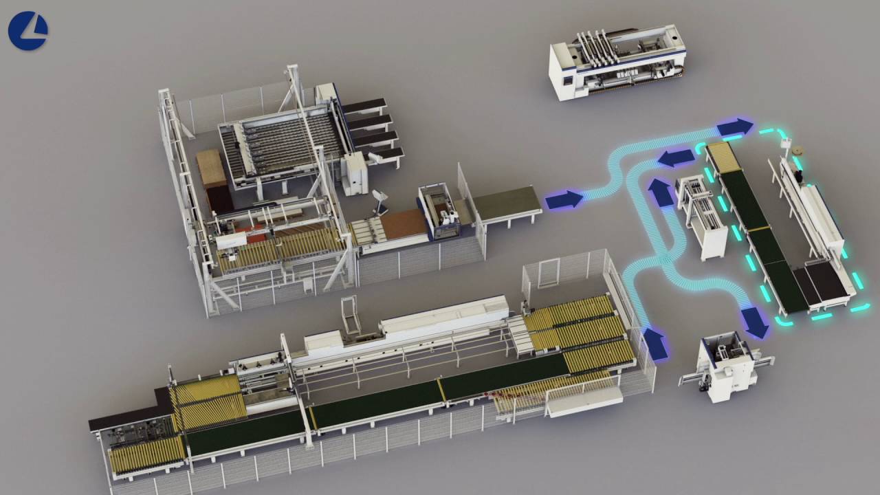 SCM Group Engineering - Cabinet processing batch one Flexibility