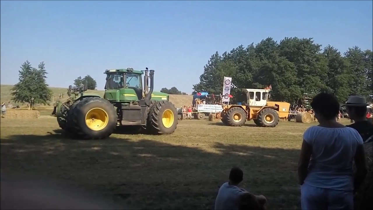 John Deere 9520 Vs Rába Steiger full pulling Barlahida 2017.