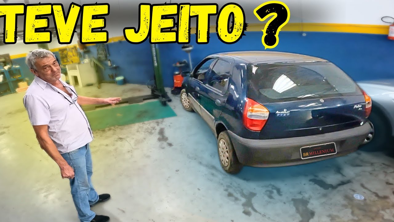 👉 FUI BUSCAR o PALIO FIRE no MECANICO! Ser&aacute; que agora D&Aacute; PARA ANDAR? 🚗💥