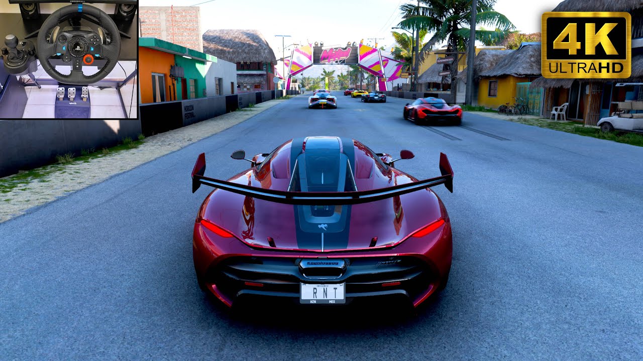 Koenigsegg Jesko VS Hypercars - Forza Horizon 5 | Logitech G29 Gameplay