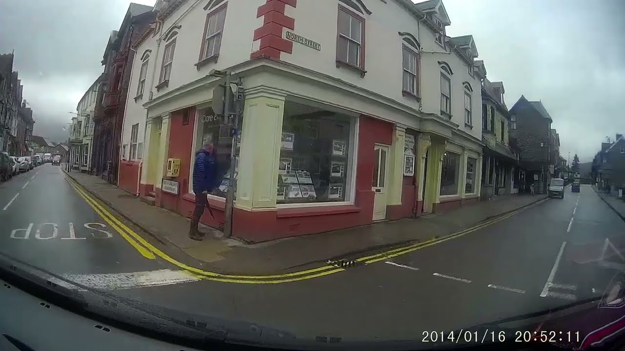 Journey to Wyeside C&CC site,and arrival,Rhayader.