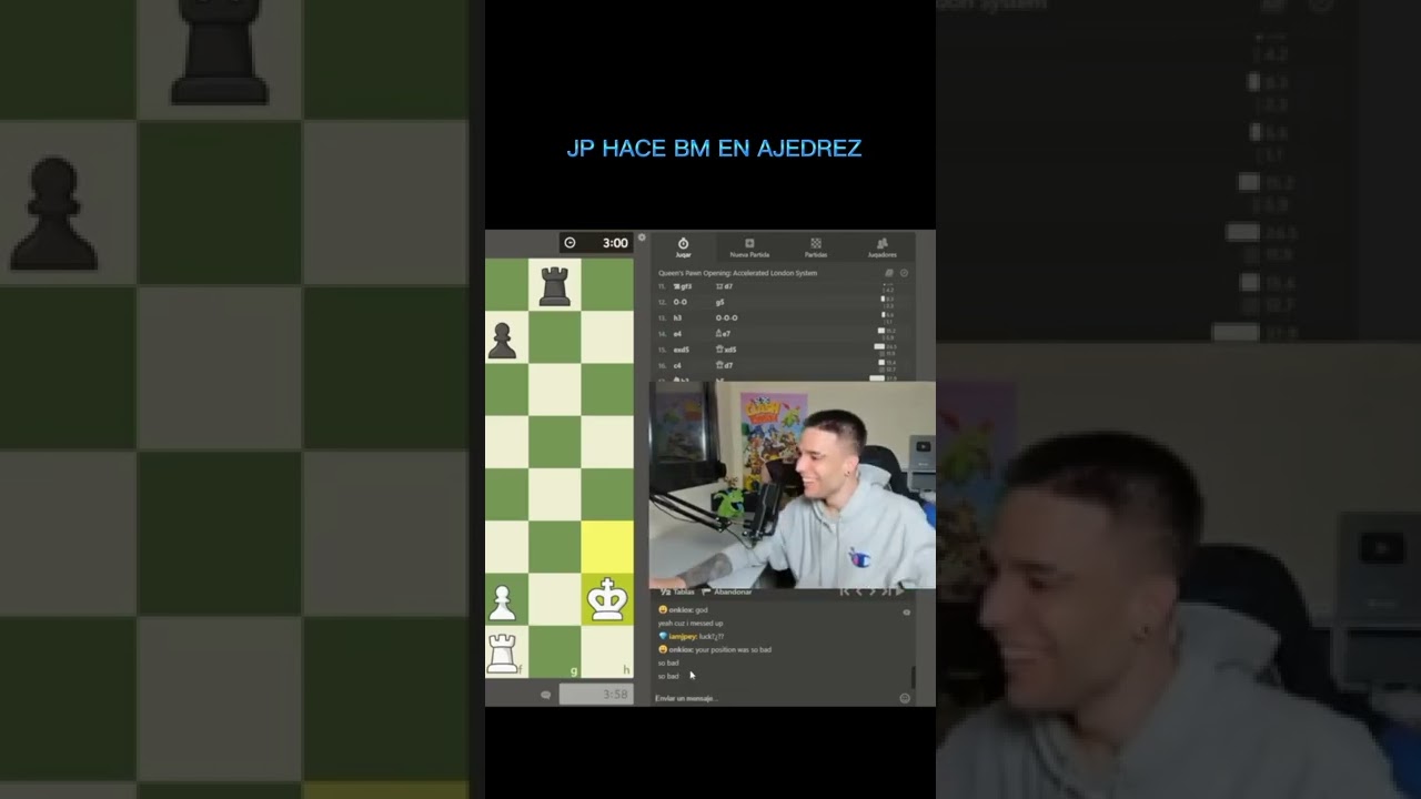 iAmJP JUEGA A AJEDREZ I HACE BM AL RIVAL 