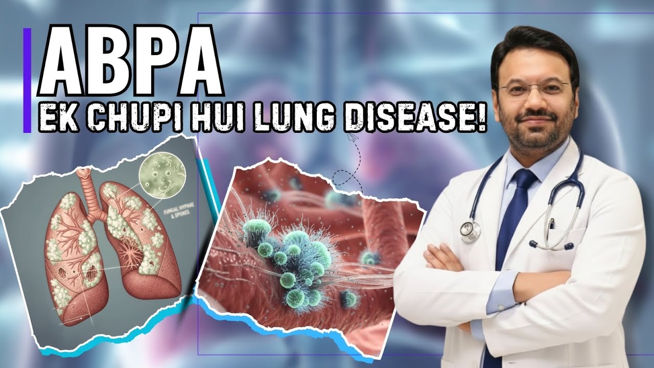 Allergic Broncho Pulmonary Aspergillosis Explained Simply #ABPA #fungalinfection