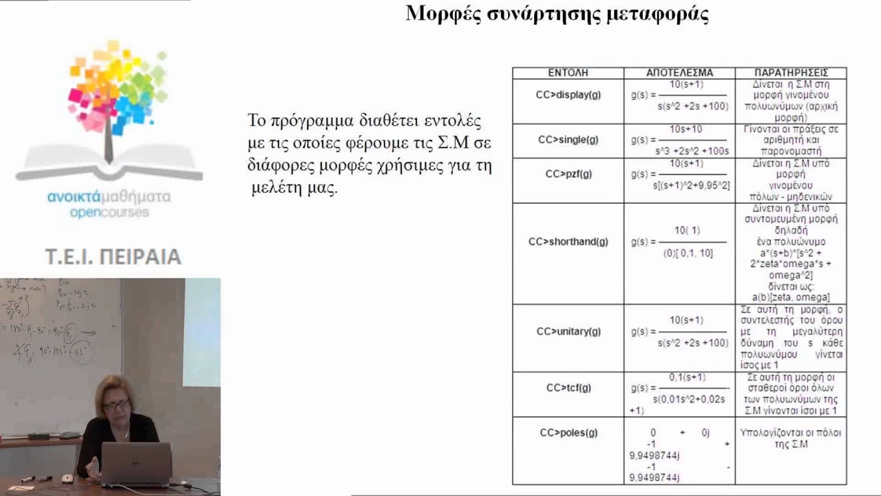 ΕΡΓΑΣΤΗΡΙΑΚΗ ΑΣΚΗΣΗ ΠΡΟΣΟΜΟΙΩΣΗ Σ.Α.Ε ΜΕ ΤΟ ΠΡΟΓΡΑΜΜΑ COMPREHENSIVE CONTROL - CC