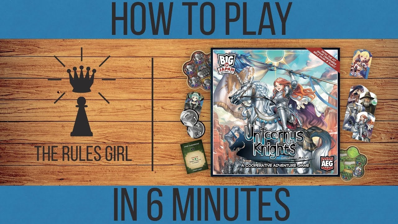 How to Play Unicornus Knights in 6 Minutes - The Rules Girl