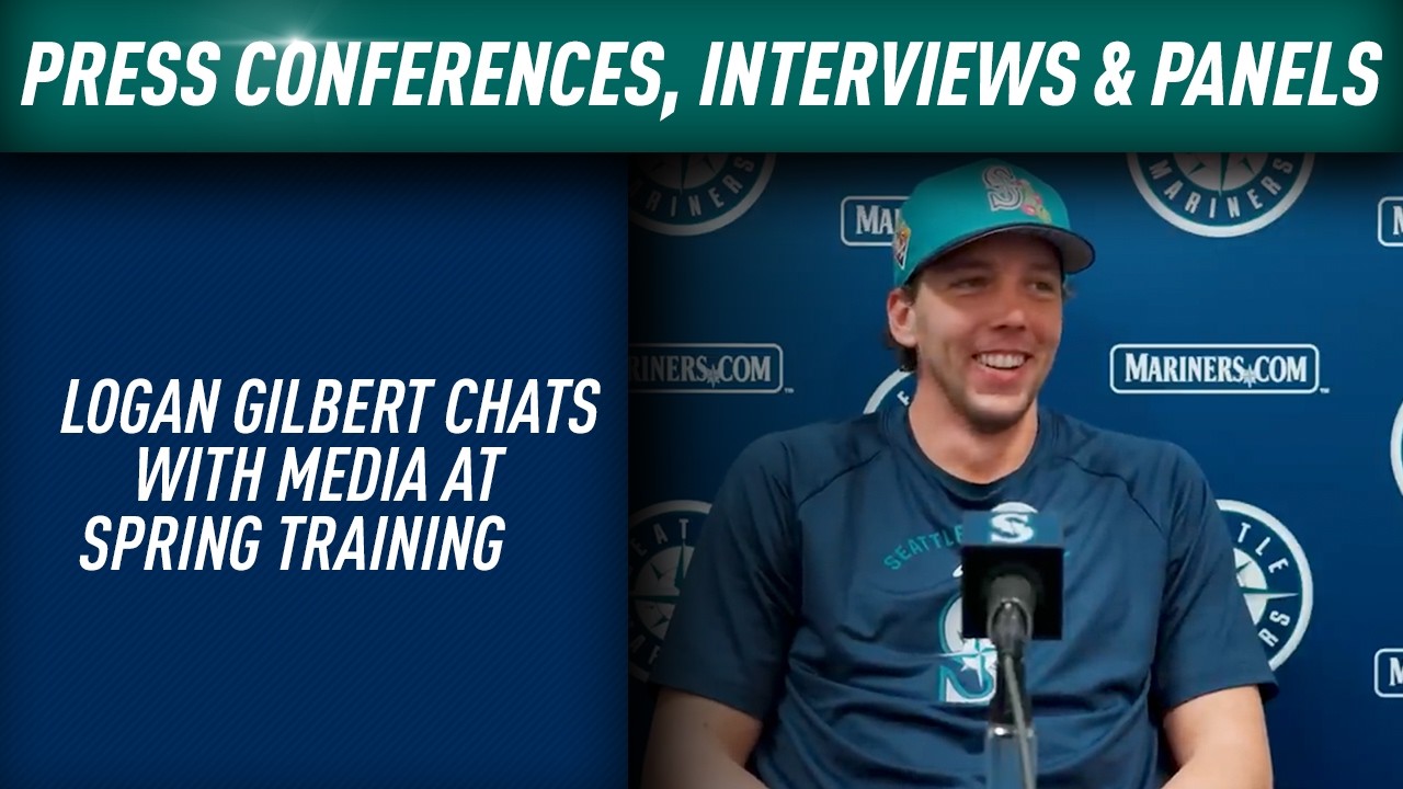 2026 Seattle Mariners Spring Training Media Session (Feb. 15): Logan Gilbert