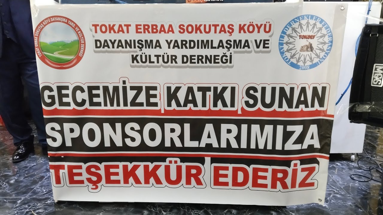 SOKUTAŞ KÖYÜ DAYANIŞMA YRD. VE DRN. KURULUŞUMUZUN 19. YILINDA DÜZENLEDİĞİMİZ EĞİTİME DESTEK GECEMİZ