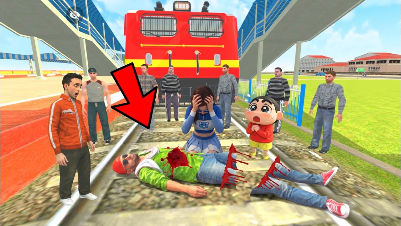 New Station Pe Accident Ho Gya 😭 In Indian Theft Auto Simulator 🔥💥