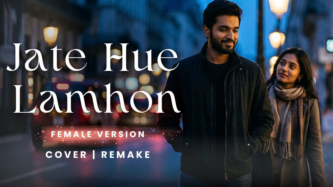 Jaate Hue Lamhon – A Soft Romantic Female Cover 💔 (Border 2)