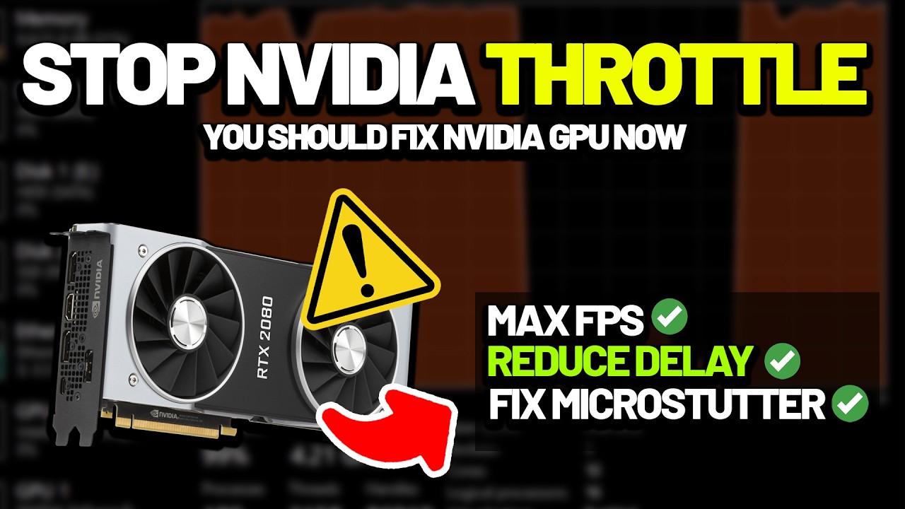 STOP NVIDIA Throttling — Best Settings for MAX Gaming Performance
