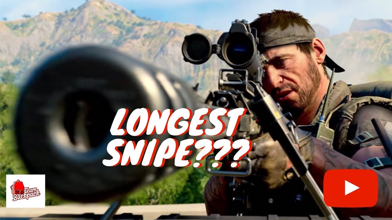 Longest Snipe Yet??? Blackout Black ops 4