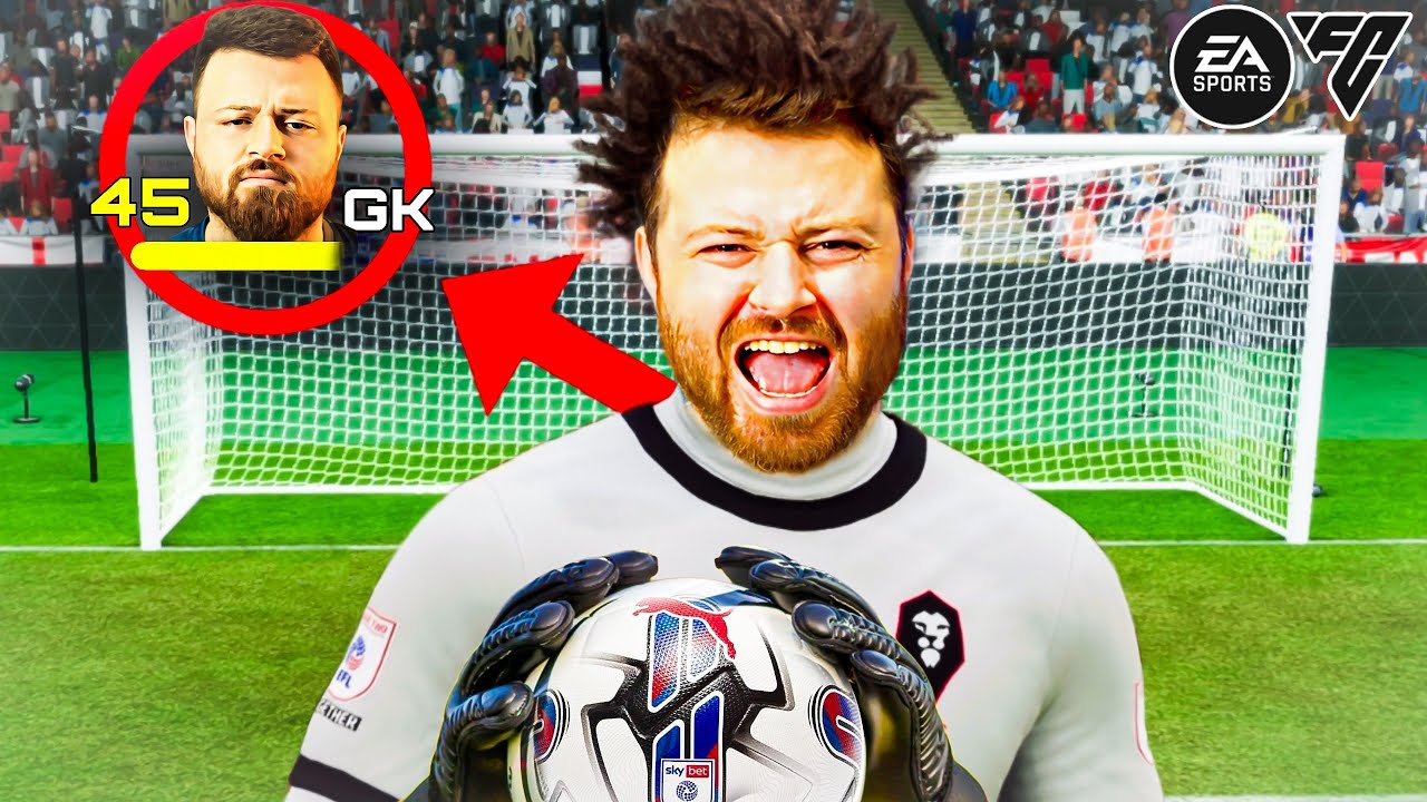 مهنة حارس 1️⃣ البداية مع أضعف فريق في العالم 😨 فيفا 24 FC