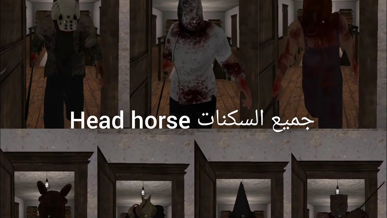 head horse جميع السكنات