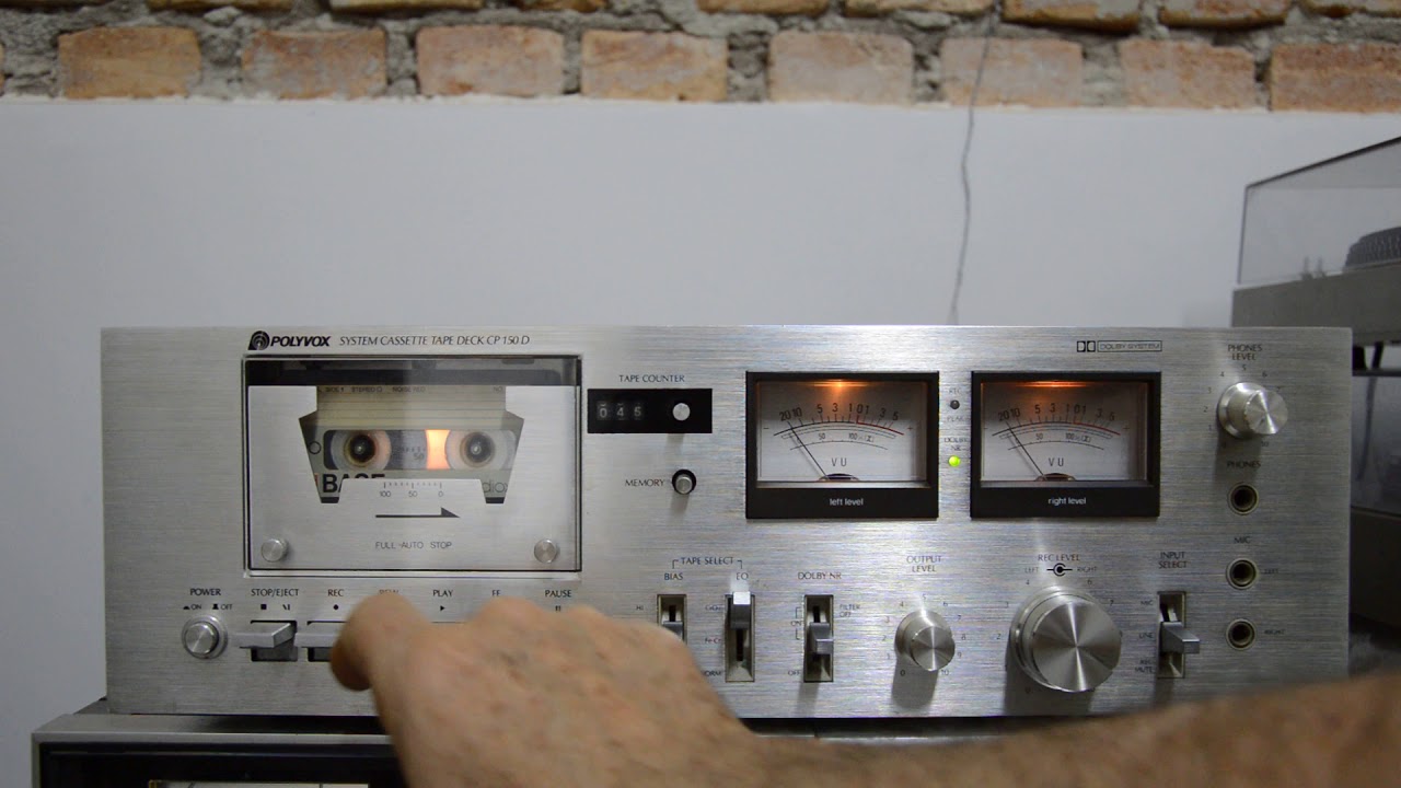 Tape deck Polyvox CP-150D (CP-750D)