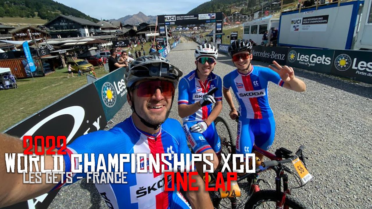 One Lap - XCO World Champs Track Preview 2022 - Les Gets, France