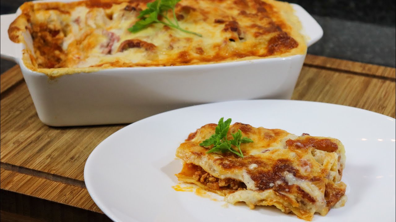 Canelones de Carne Picada e Bacon | Uma Delícia!