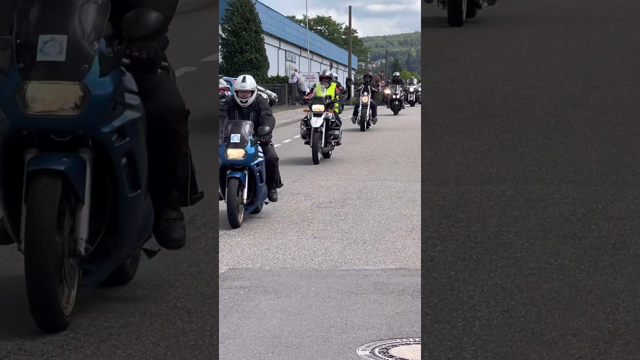 Motorraddemo Saarbr&uuml;cken