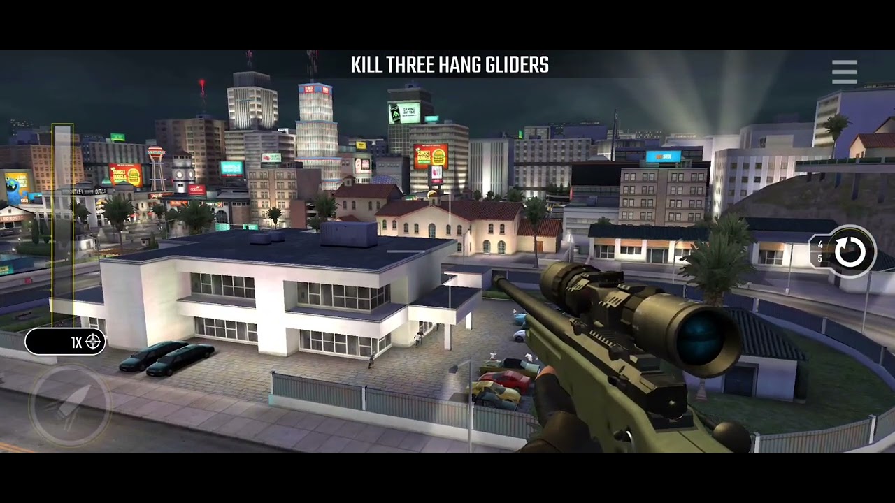 Pure Sniper Z22 Mission 32 Gang Gliders Kill Three Hang Gliders