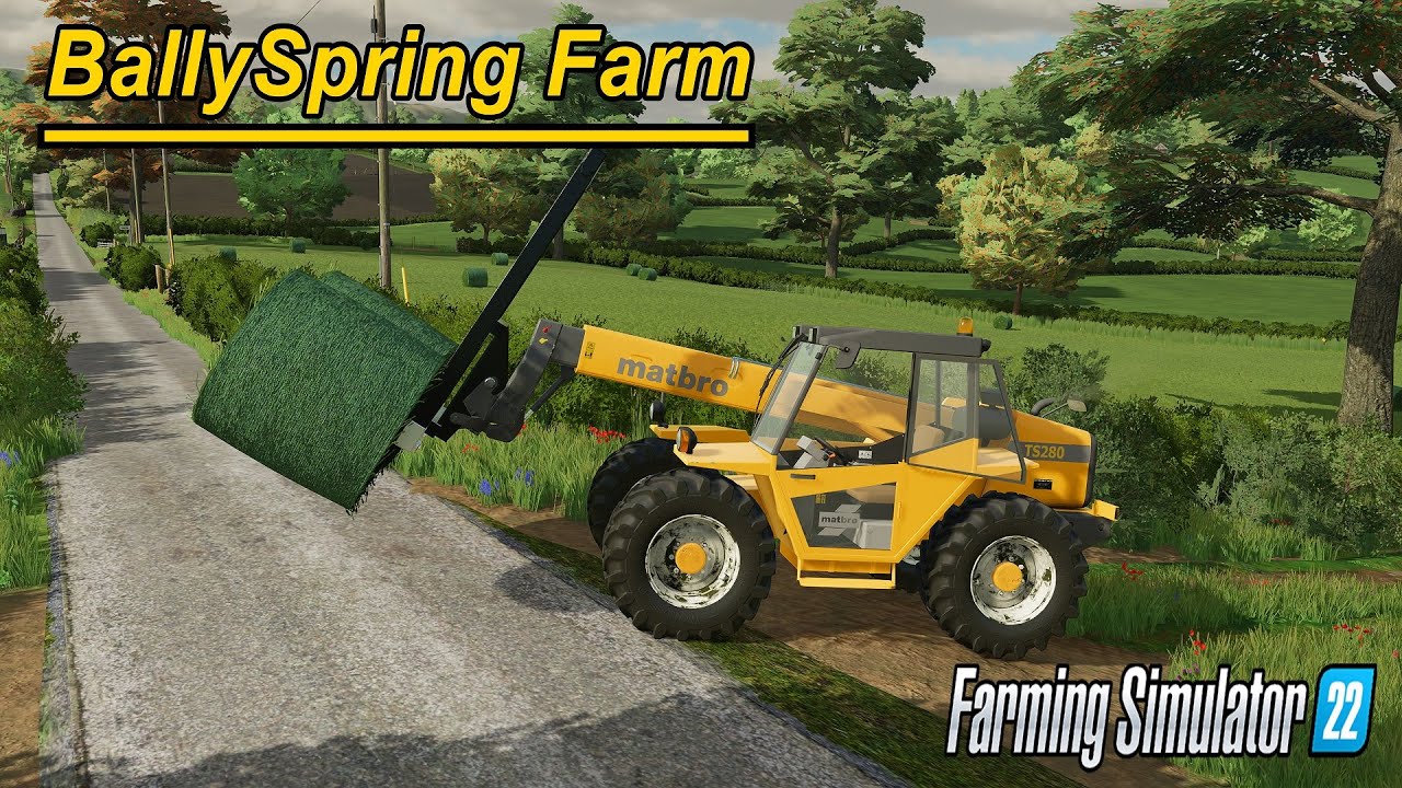 Getting Some Farm Jobs Done ! Ep10 | BallySpring | Farming Simulator 22