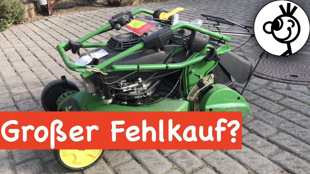 John Deere Rasenmäher gebraucht - Großer Fehlkauf?