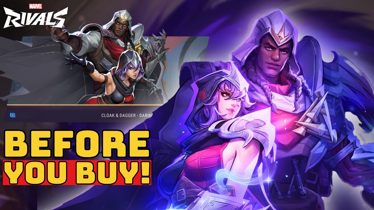 Cloak & Dagger Daring Duo Skin Showcase - Marvel Rivals | Before You Buy