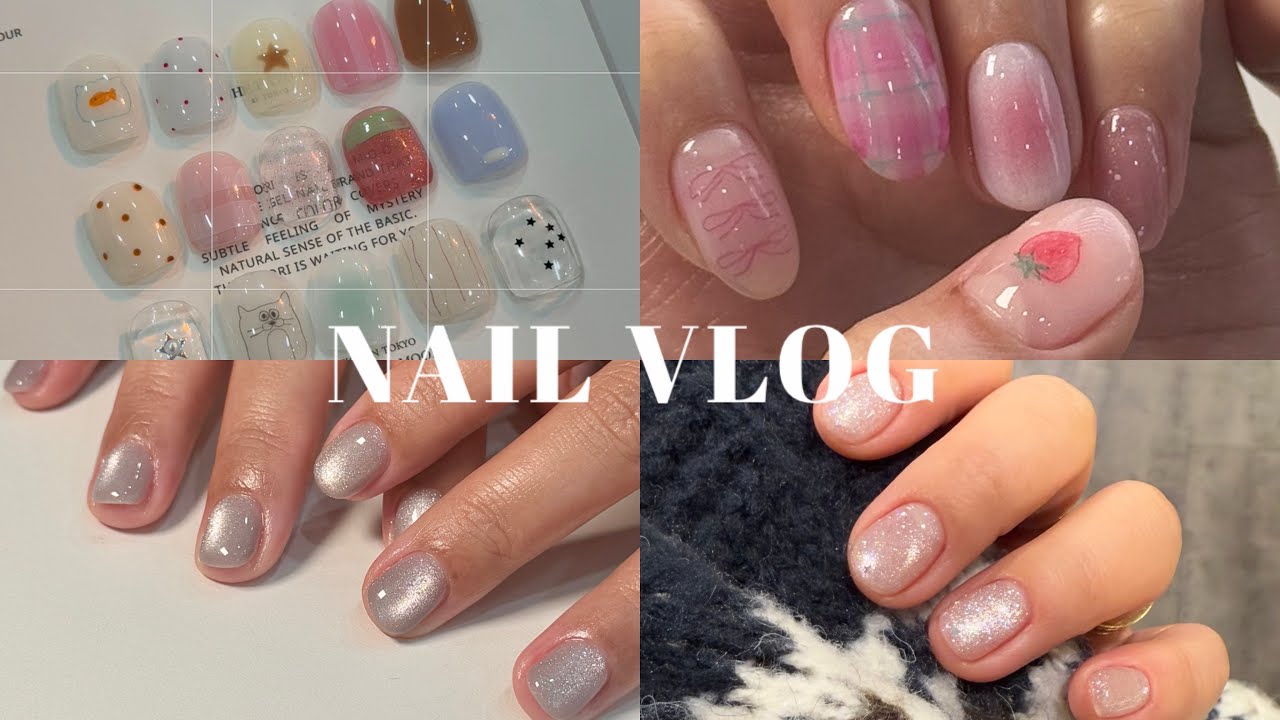 Nail Vlog | 네일샵 브이로그#4 | 아트시술영상 | 이달의아트 | 청주네일샵