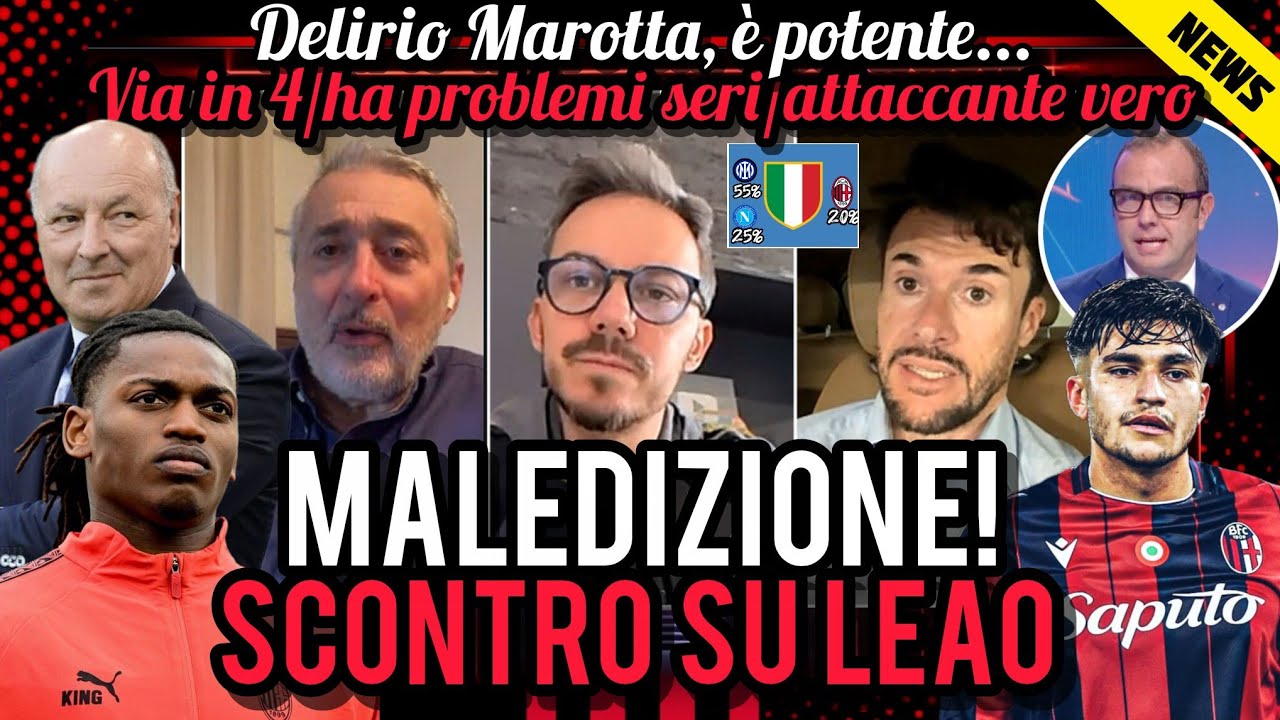 😭MALEDIZIONE🚨LEO VS LUCA⚠️CASO LEAO🤬DELIRIO MAROTTA📣&Egrave; POTENTE❌HA PROBLEMI SERI👀VIA 4👎2 PESI 2 MISURE