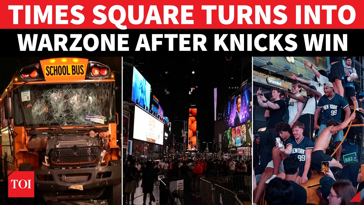 NYC ERUPTS: Gunfire, Fires And Riots After Knicks&rsquo; Historic Title Win | Mass Arrests Reported