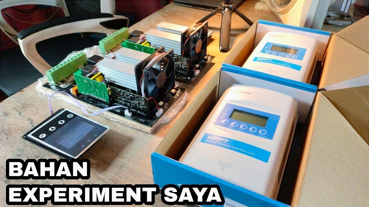 NEKAT Borong SCC MPPT Rakitan & Epever dari Hasil kerja offline Vlog