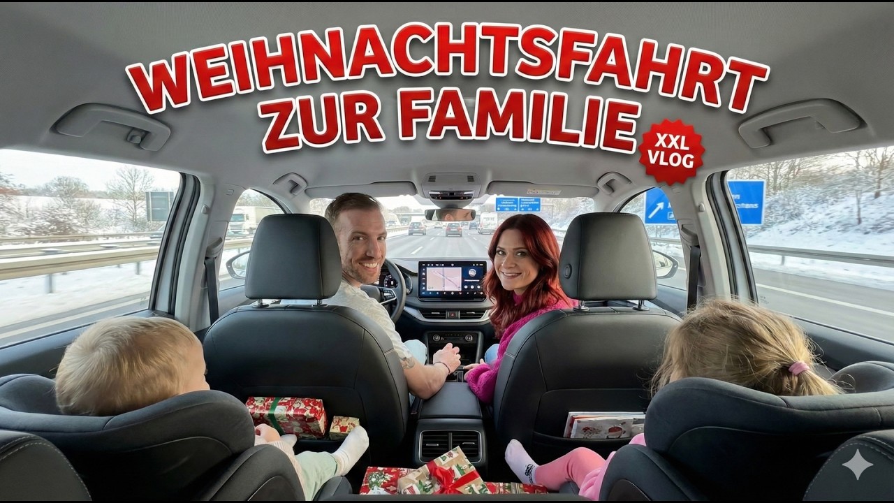 8 STUNDEN AUTOBAHN 🚗 Unsere lange Reise in die Heimat (XXL VLOG)
