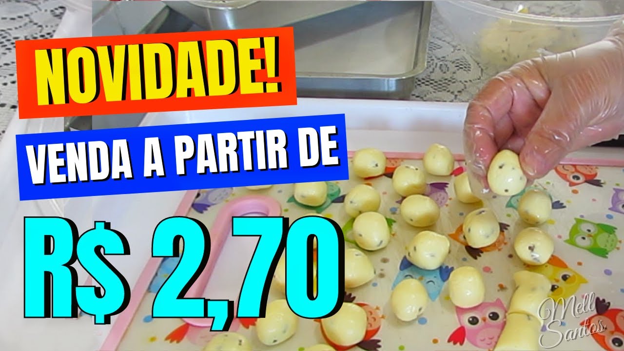 NÃO ACREDITO QUE CONSEGUI FAZER 71 UNIDADES COM MENOS DE 7,00 EM INGREDIENTES! 😱
