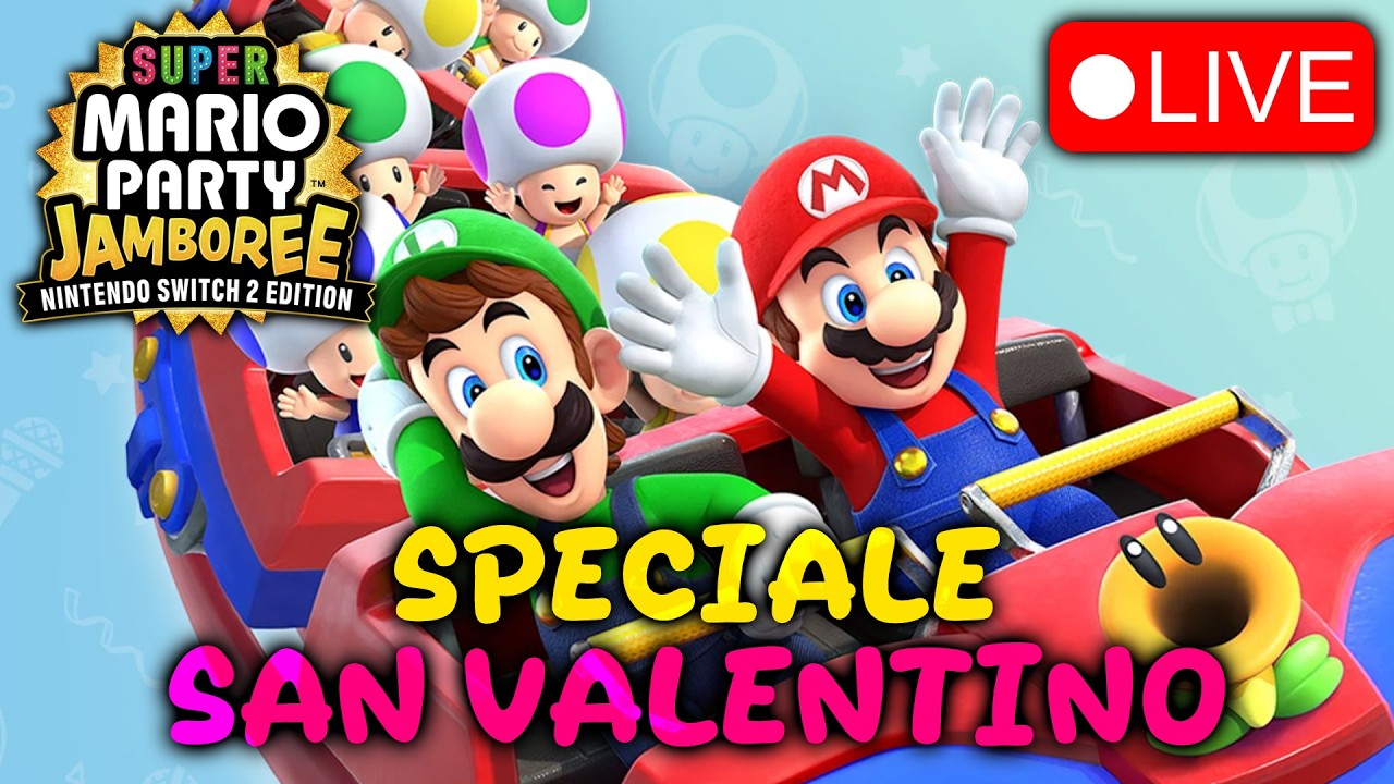 MINIGIOCHI IN COPPIA - Super Mario Party Jamboree TV - ITA - LIVE 🔴