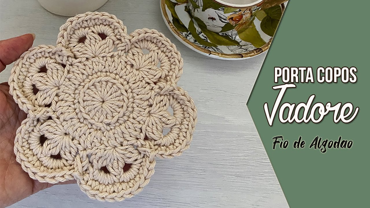 PORTA COPOS JADORE por Neila Dalla Costa