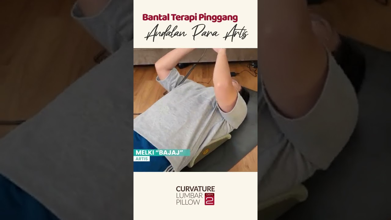 Lumbar PIllow Bantal Terapi Pinggang Andalan Para Artis!