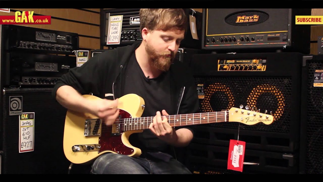 Fender - Graham Coxon Telecaster Demo at GAK