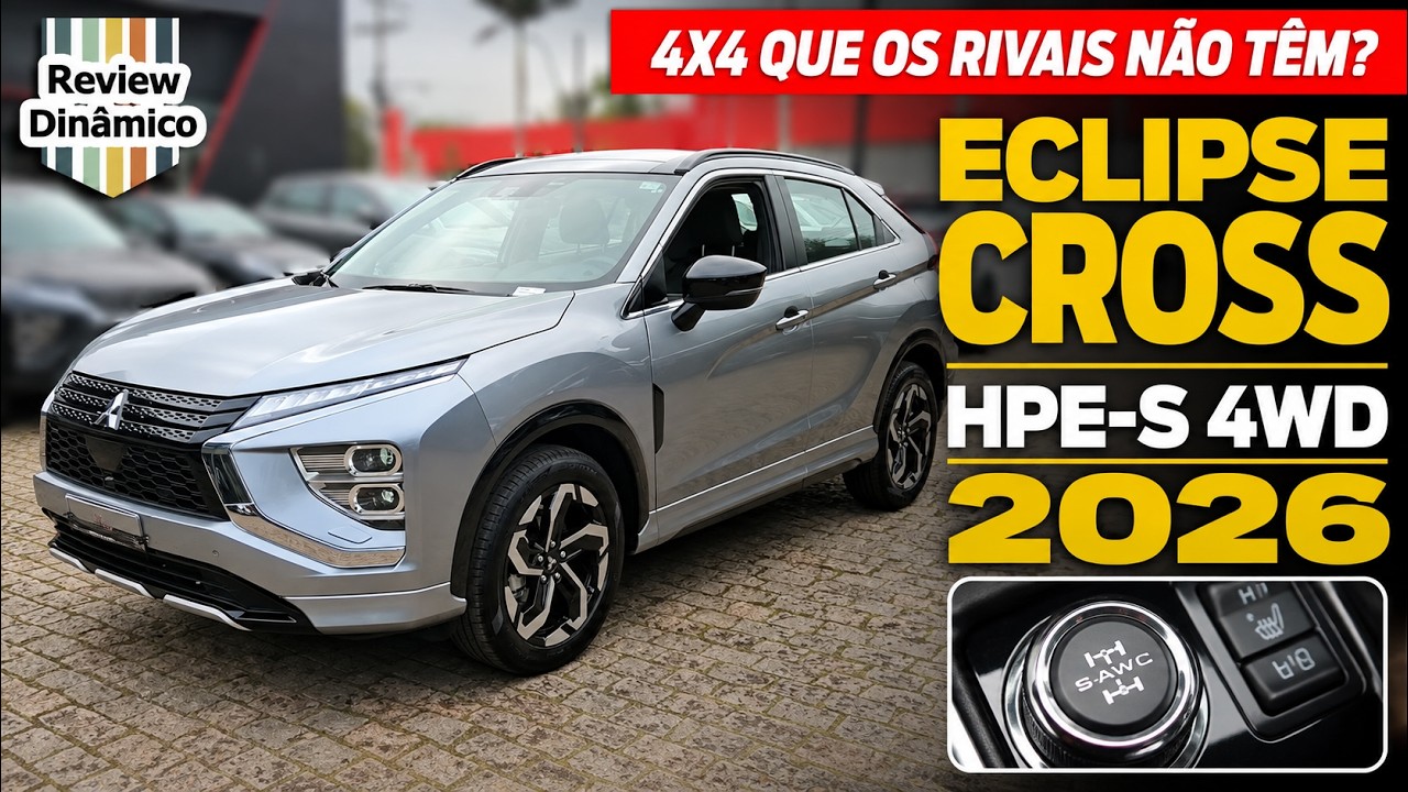 4x4: o que você não sabe sobre o Eclipse Cross