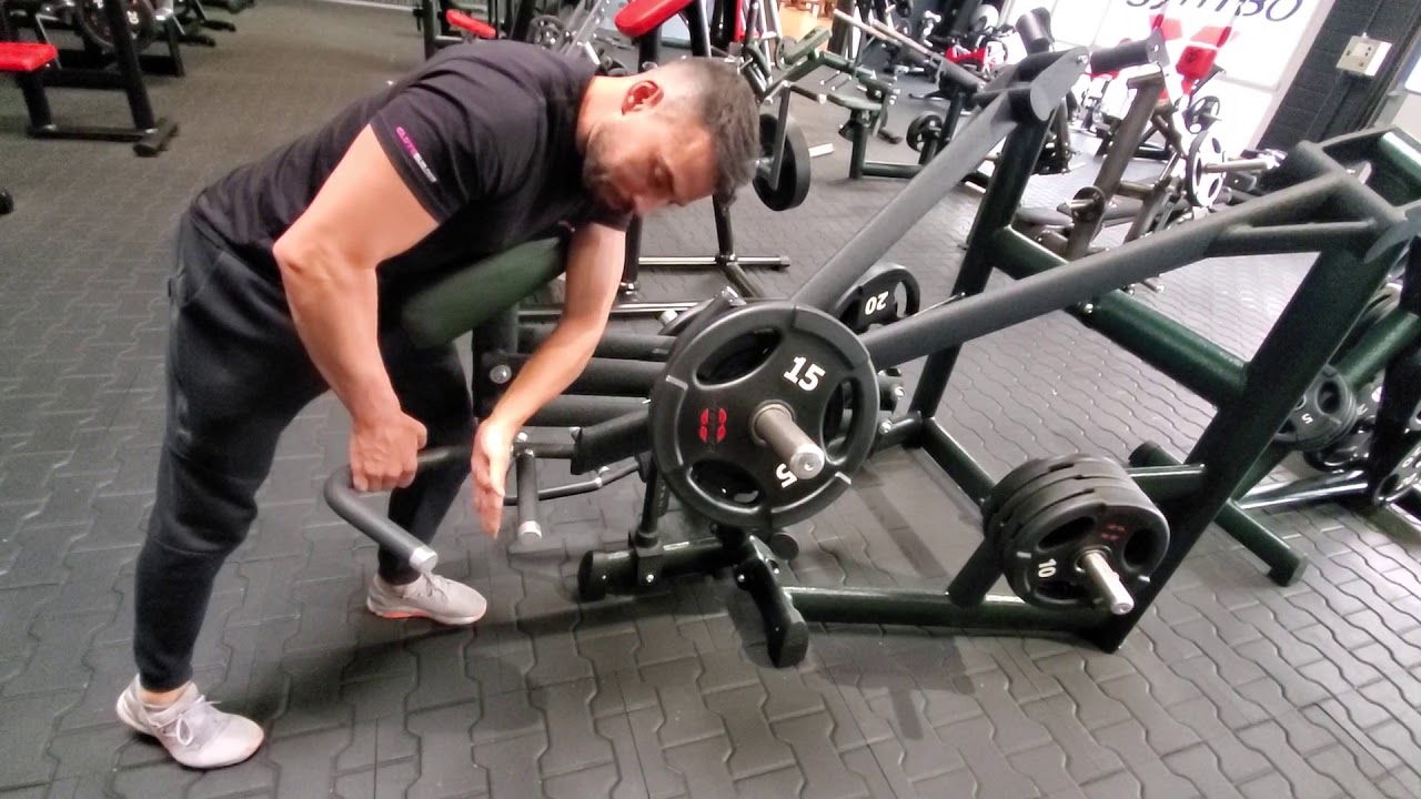 Gym80 chest supported row