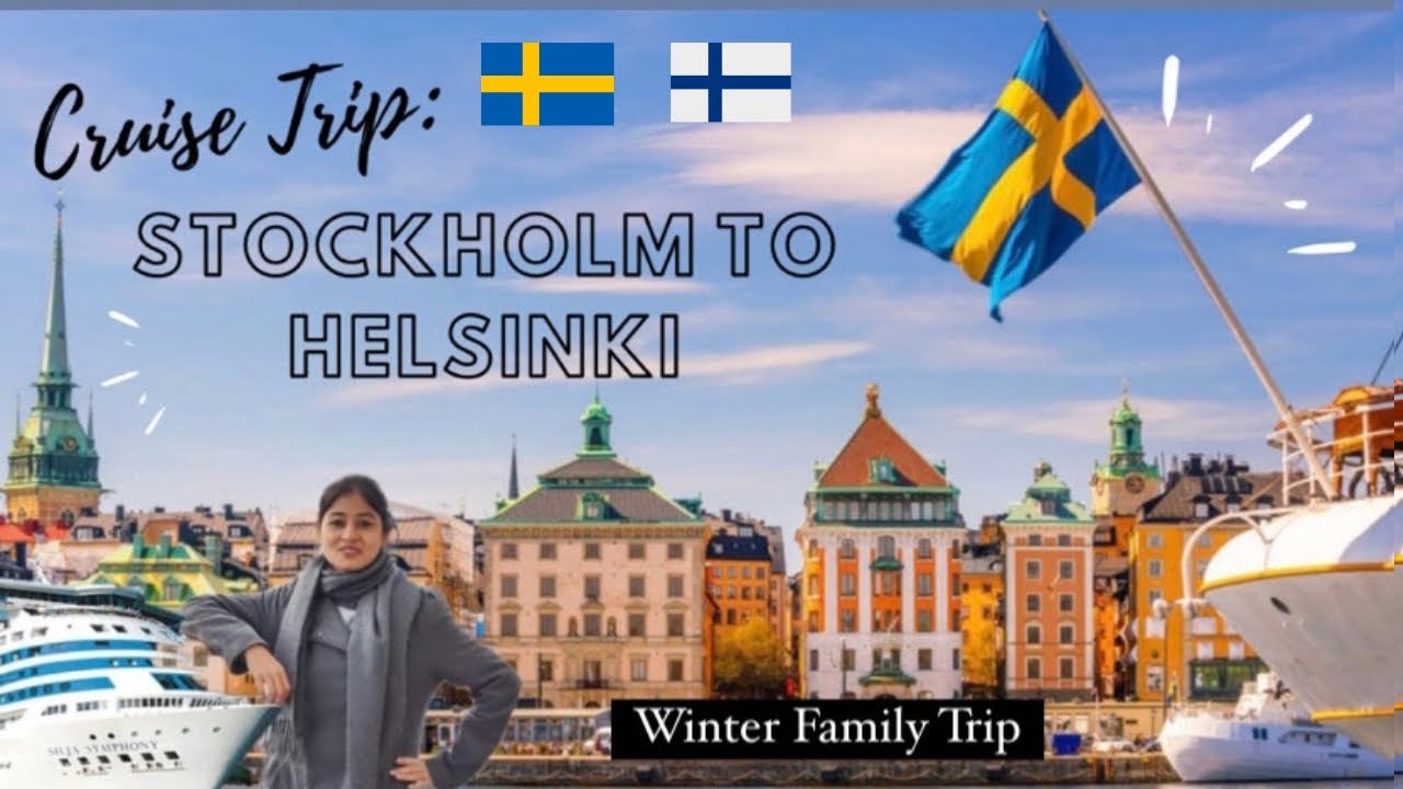 🇸🇪🇫🇮CRUISE TRIP: Sweden to Finland: Stockholm to Helsinki | Cruise Night Life, Fun & Activities